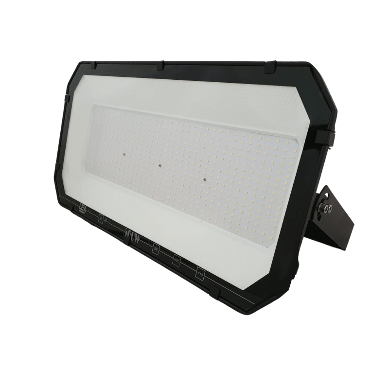 Projecteur exterieur LED 10W noir 6000K 720lm 230V 100° IP65 Série P