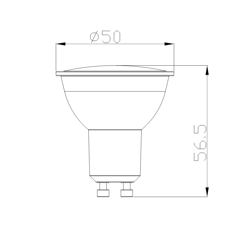 Ampoule LED Connectée Wifi GU10 4.5W RGBW - Silamp France