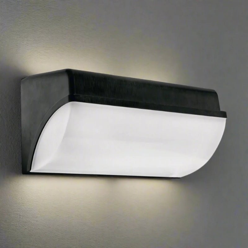 Applique Murale LED 30W Noire IP65 Température de Lumière Variable - 3000K/4000K/6000K - Silamp France