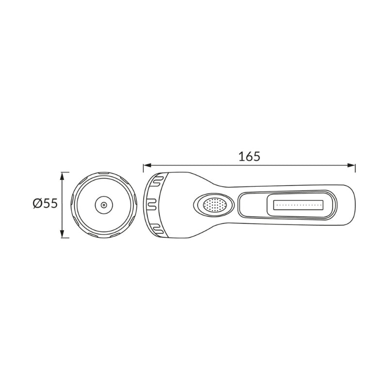 Lampe Torche Rechargeable 1W 6h Autonomie - Silamp France