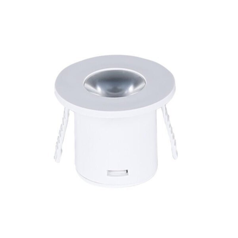 Mini Spot LED Encastrable 1W 90° Rond Blanc (Pack de 4) - Silamp France