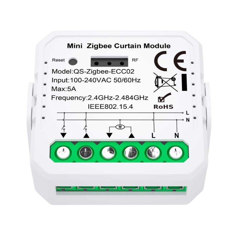 Module Interrupteur Volet Roulant Connecté Zigbee - Silamp France