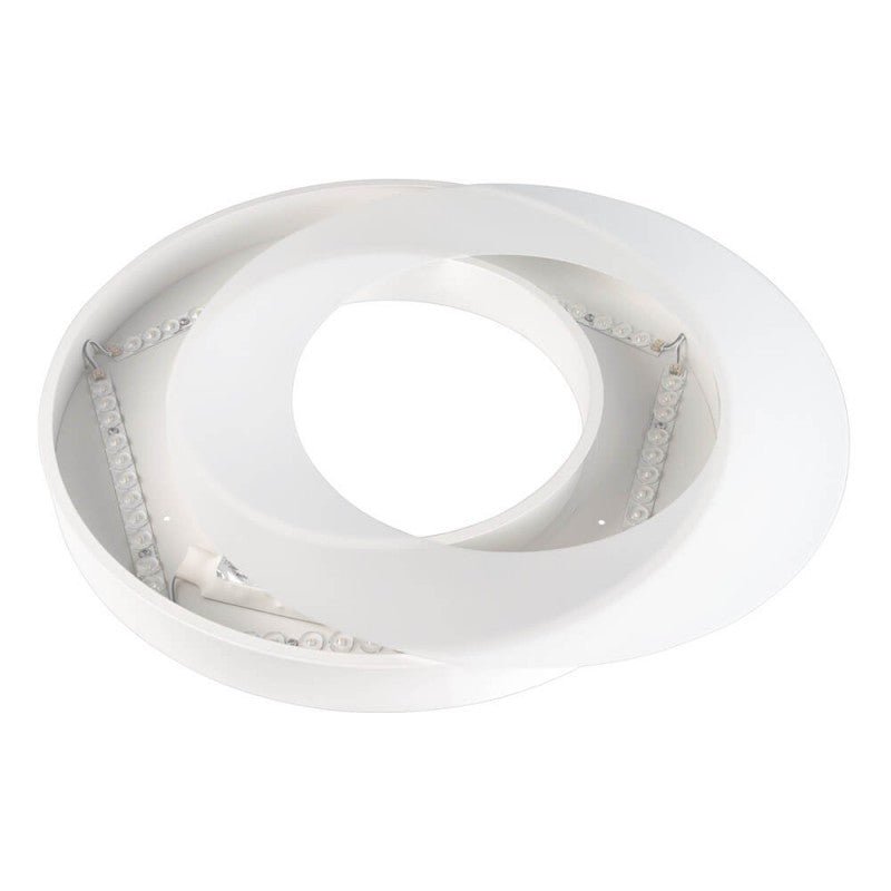 Plafonnier LED Blanc Rond 36W 50cm - Silamp France