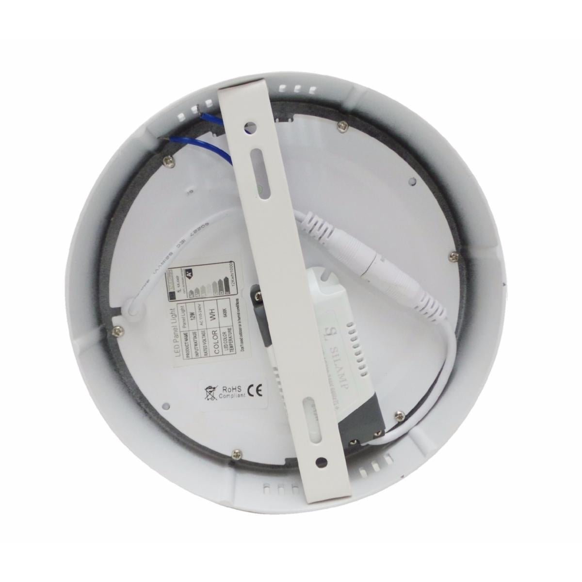 Plafonnier LED Rond 12W BLANC CCT - Silamp France