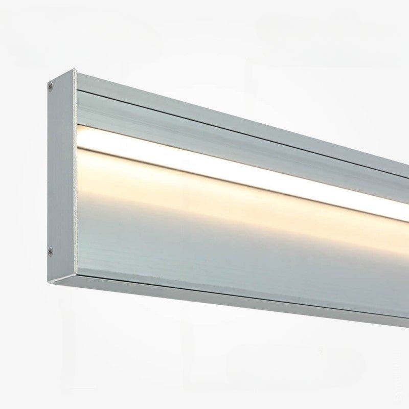 Profilé Aluminium Plinthe Couleur Gris Métallique 2M pour Ruban LED 10mm - Silamp France