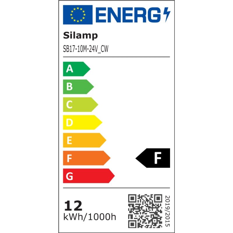 Ruban LED 10M 24V 12W/M SMD2835 IP20 1400LED - Silamp France