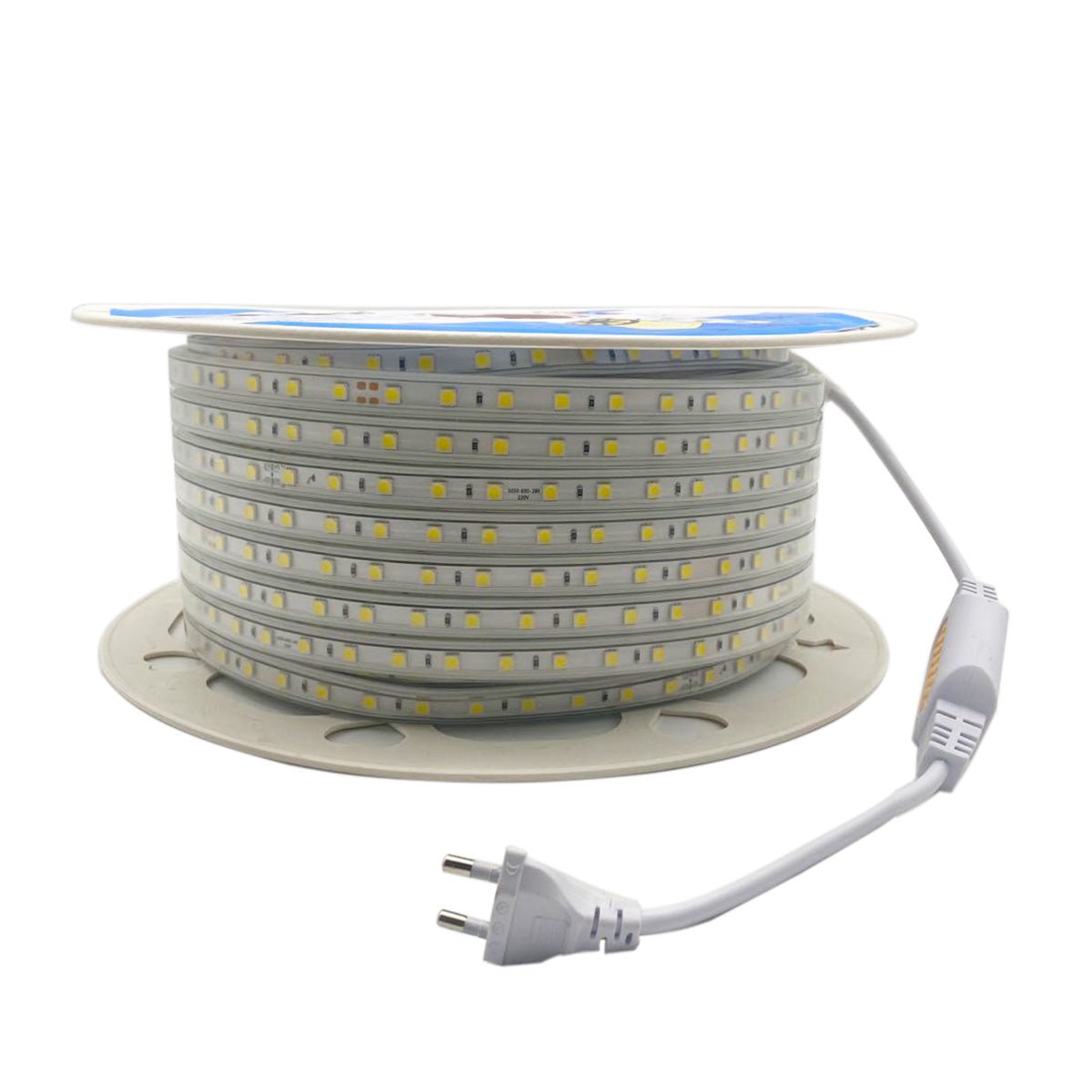 Ruban LED 220V Recoupable 5050 50M IP65 60LED/m - Silamp France