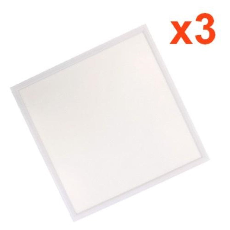 Panneau LED 60x60 Slim 48W BLANC (Pack de 3)