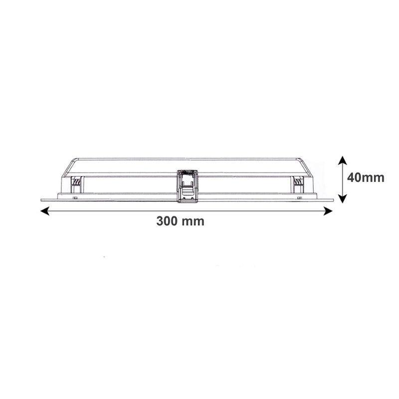 Spot Encastrable 35W Diamètre 30cm CCT - 3000K/4200K/6400K - Silamp France