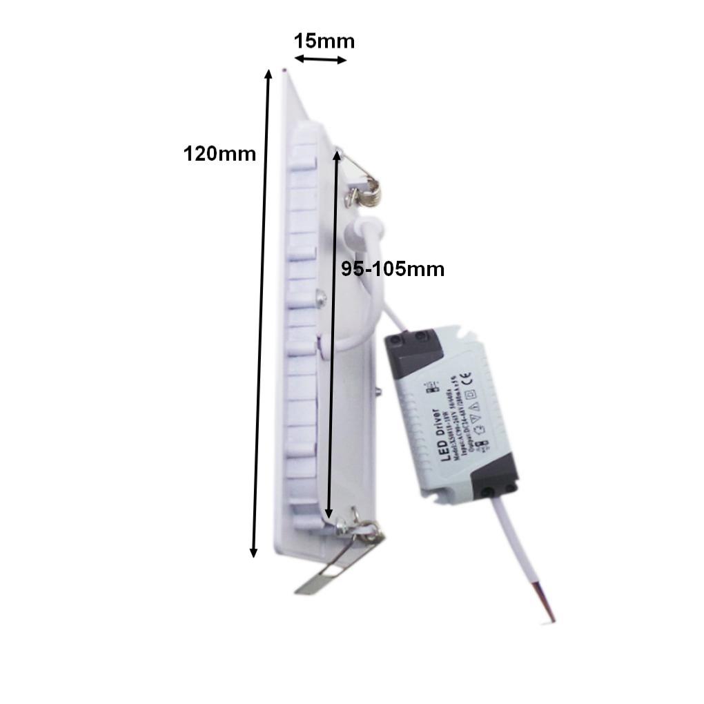 Spot LED Encastrable Carré BLANC 6W CCT - Silamp France