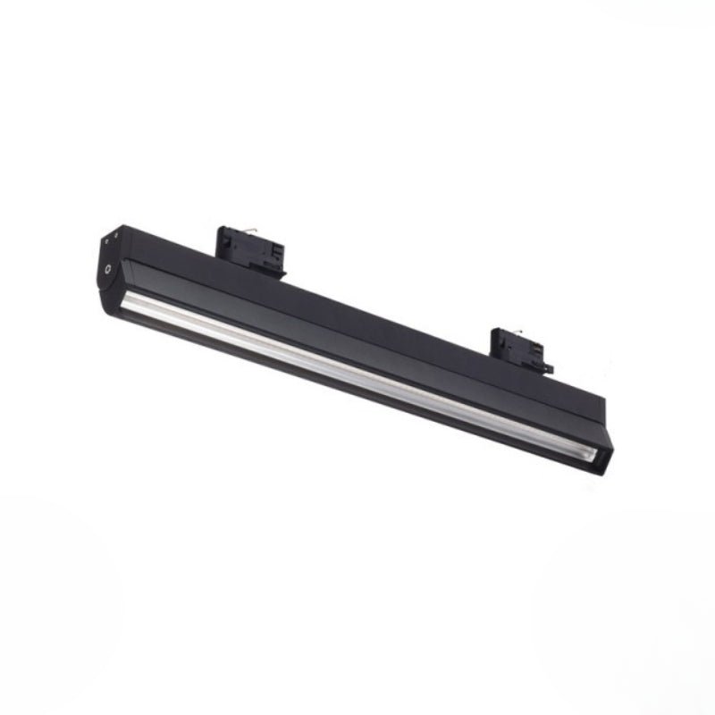 Spot LED sur Rail Linéaire Triphasé 60cm 30W Noir Garantie 5 ans - Silamp France