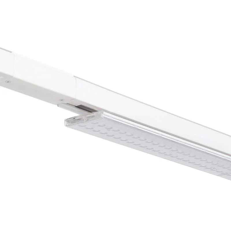 Spot Linéaire LED sur Rail Monophasé 150cm Blanc - Puissance Ajustable - Silamp France