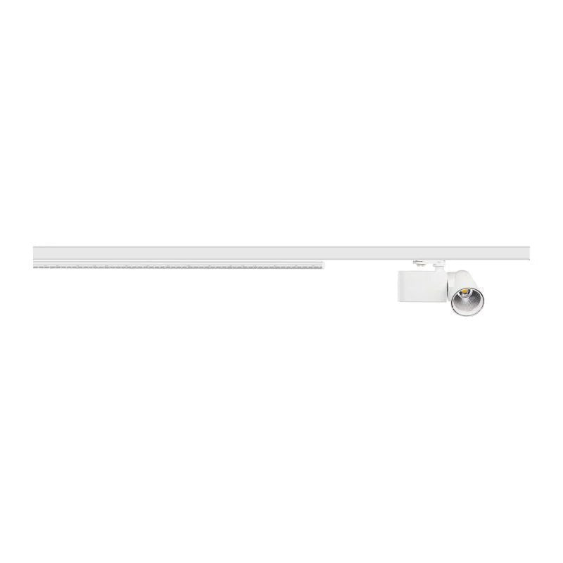 Spot Linéaire LED sur Rail Monophasé 150cm Blanc - Puissance Ajustable - Silamp France