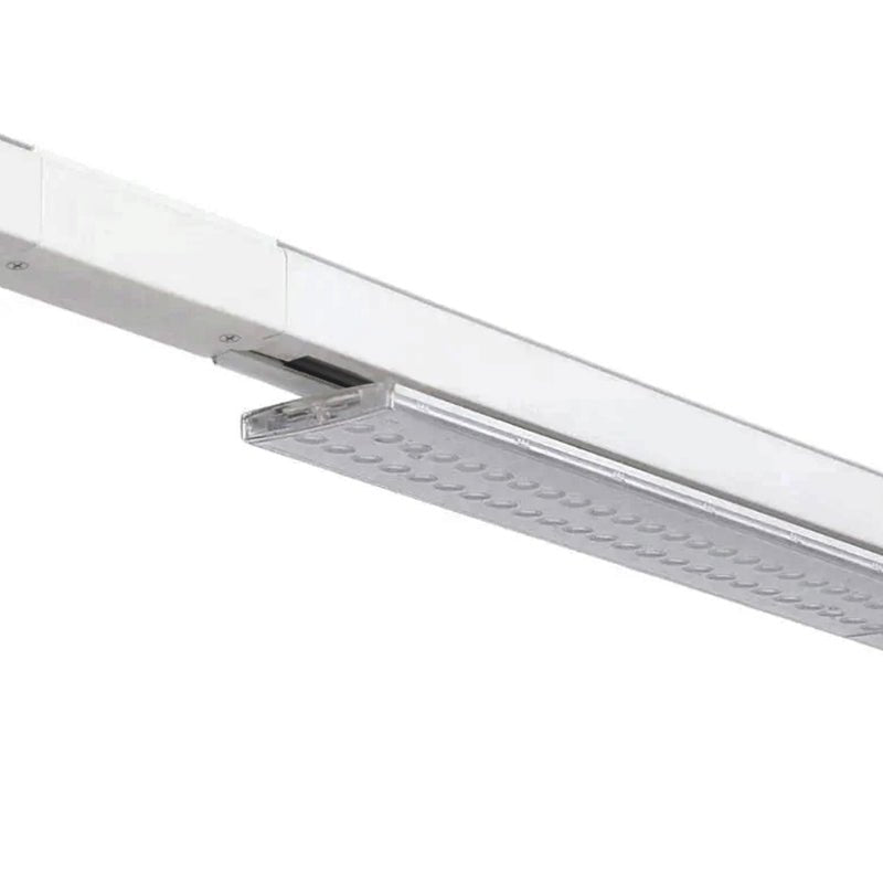 Spot Linéaire LED sur Rail Triphasé 150cm Blanc - Puissance Ajustable CCT - 3000K/4000K/6000K (Pack de 8) - Silamp France