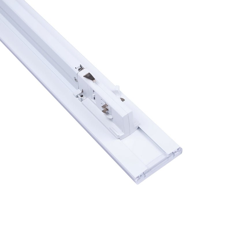 Spot Linéaire LED sur Rail Triphasé 150cm Blanc - Puissance Ajustable CCT - 3000K/4000K/6000K (Pack de 8) - Silamp France