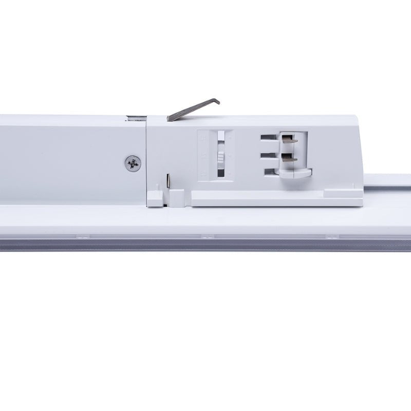 Spot Linéaire LED sur Rail Triphasé 150cm Blanc - Puissance Ajustable CCT - 3000K/4000K/6000K (Pack de 8) - Silamp France