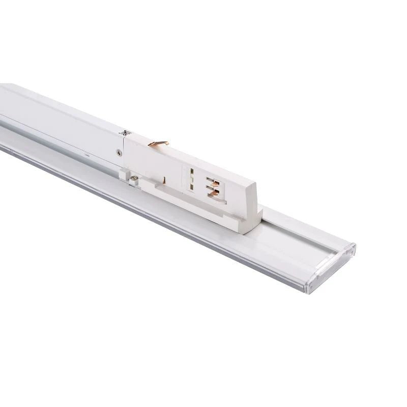 Spot Linéaire LED sur Rail Triphasé 150cm Blanc - Puissance Ajustable - Silamp France