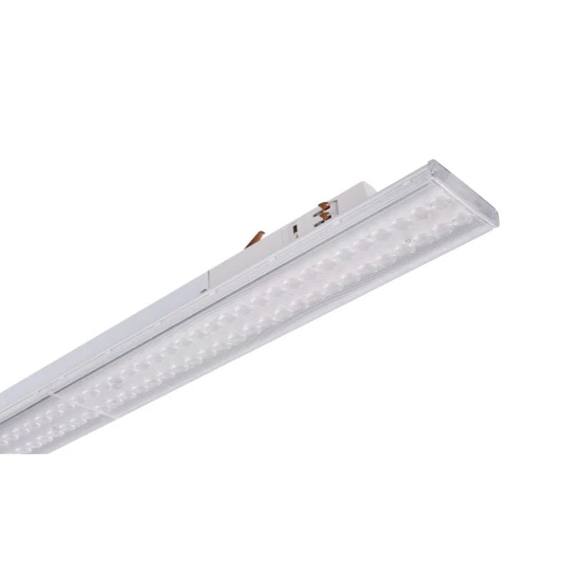 Spot Linéaire LED sur Rail Triphasé 150cm Blanc - Puissance Ajustable - Silamp France