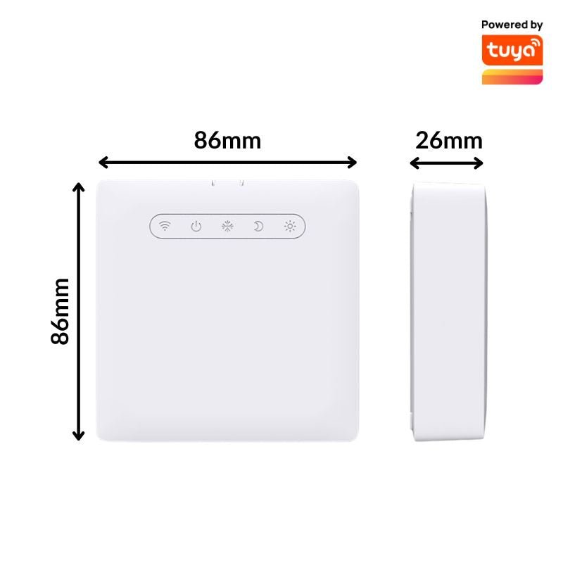 Thermostat Connecté pour Chauffage Électrique avec Technologie Fil Pilote - Zigbee - Silamp France