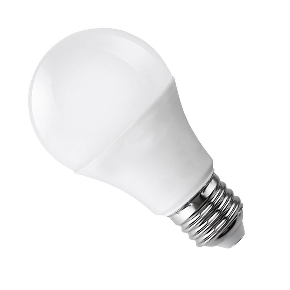 Ampoule LED E27 12V 10W Ronde A60 équivalent à 60W - Blanc du Jour
