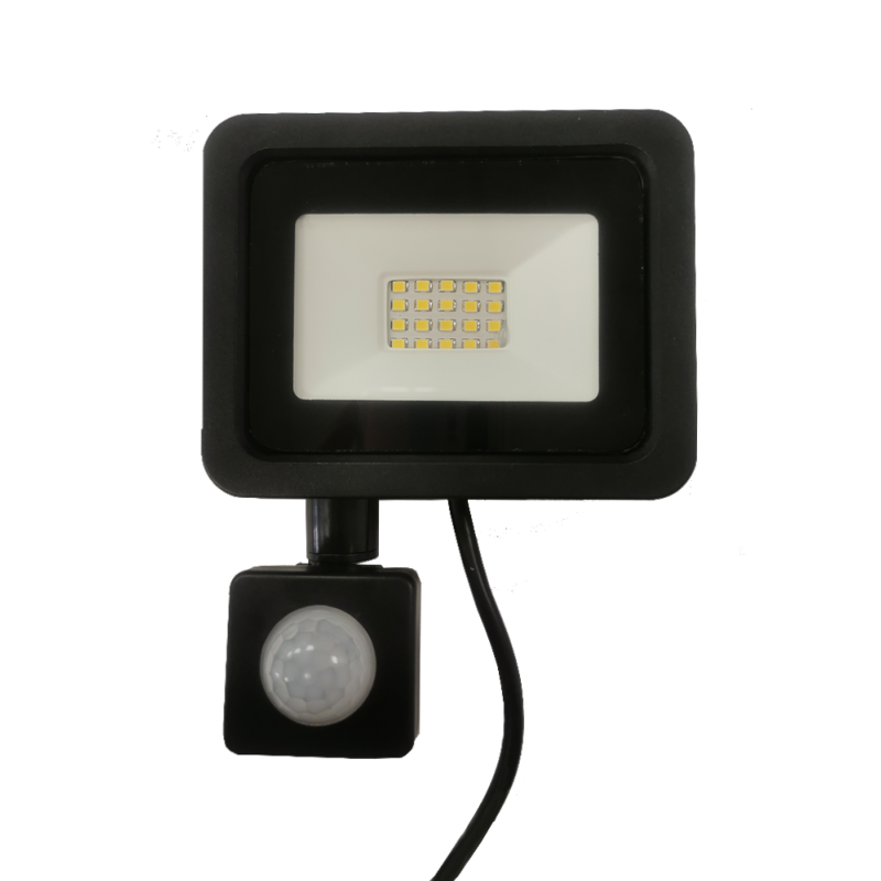 Projecteur LED avec détecteur de mouvement et interrupteur