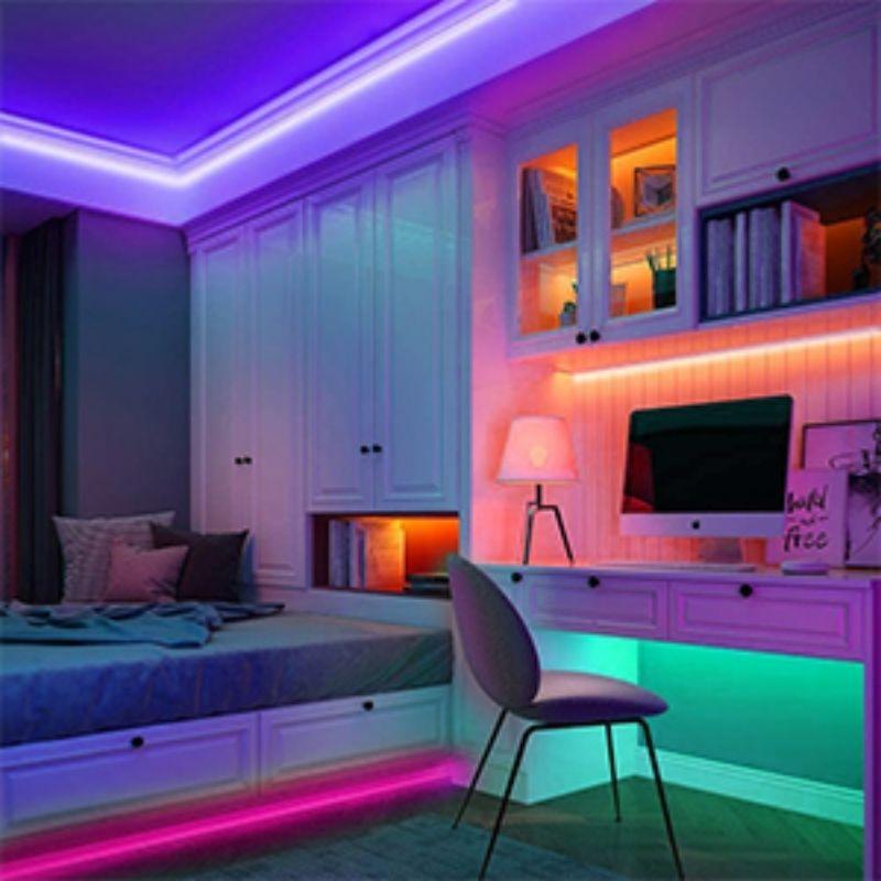 Ruban LED, 20M Bande LED Multicolore, bandeau led avec bluetooth