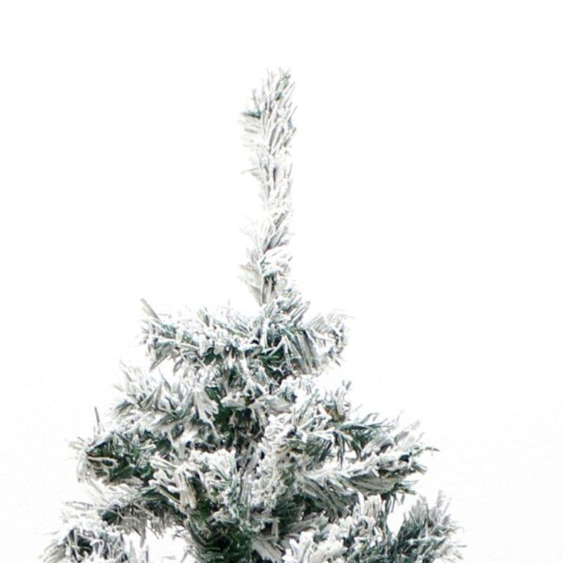 Sapin Enneigé Artificiel Luxe Vert 150cm avec 276 têtes