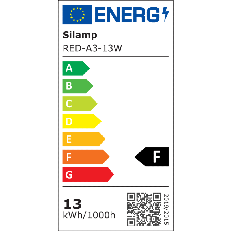 Ampoule LED E27 13W A60 220V 230° (Pack de 5) - Silamp France