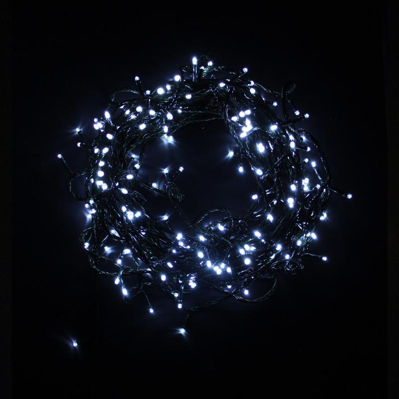 Guirlande lumineuse led 40 LEDS BLANCHES à Piles-Deco Lumineuse