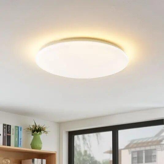 Plafonnier LED salon télécommande effet ciel étoilé variateur lumière du  jour | Meine Lampe