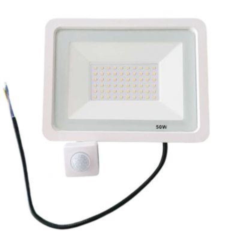 Paideste 50W Spot LED Extérieur avec Detecteur de Mouvement, 5000LM  Projecteur LED Exterieur Blanc Froid 6000K, Phare LED Exterieur Puissant  Eclairage
