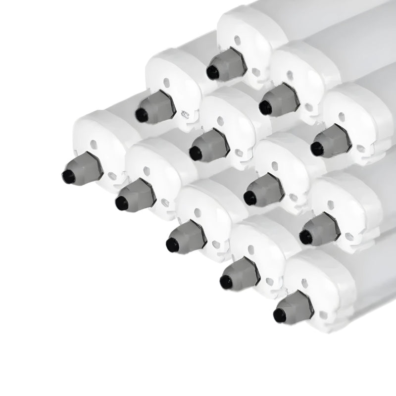 Réglette LED étanche 150cm 48W IP65 120lm/W Interconnectable (Pack de 12) - Silamp France